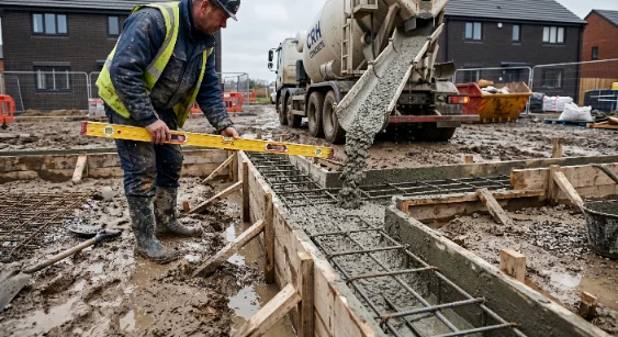 Concrete foundations volume calculator guide