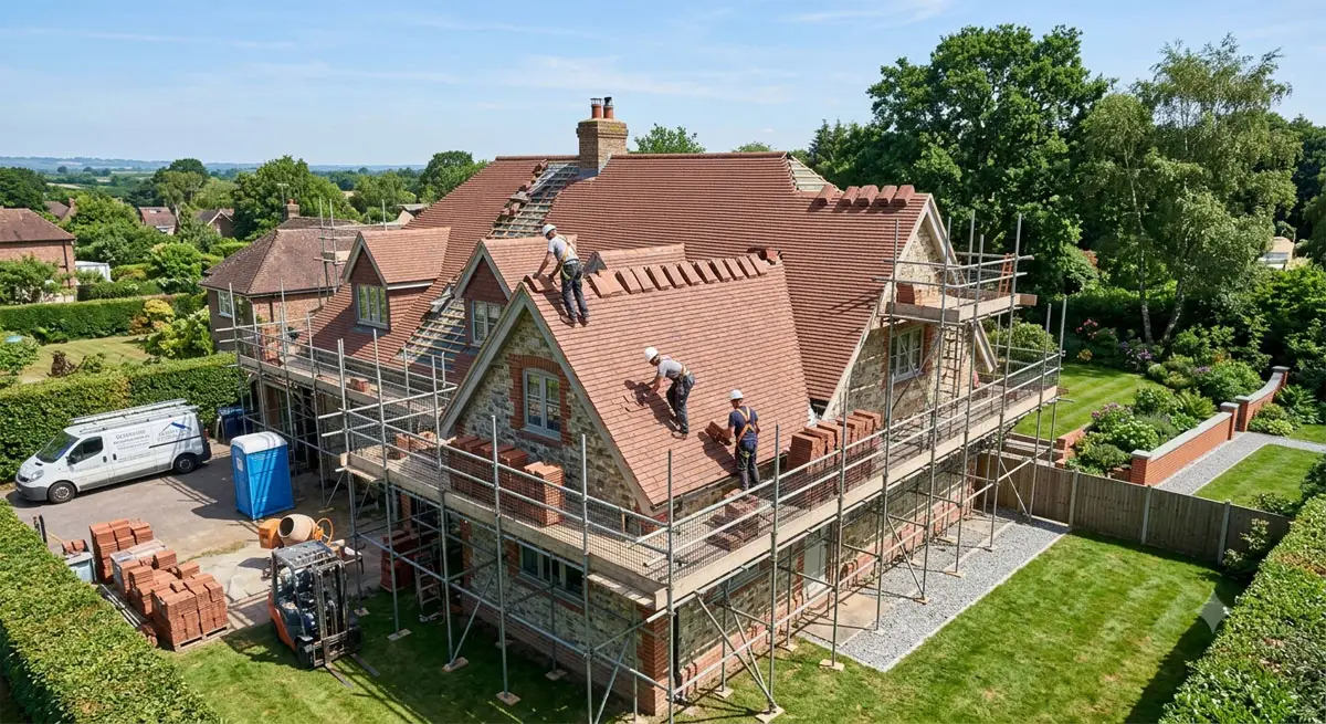 Roof replacement project kit