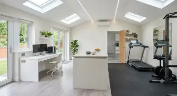 Garage conversion project materials UK