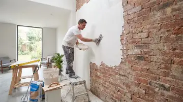 Replaster a room - project material calculator