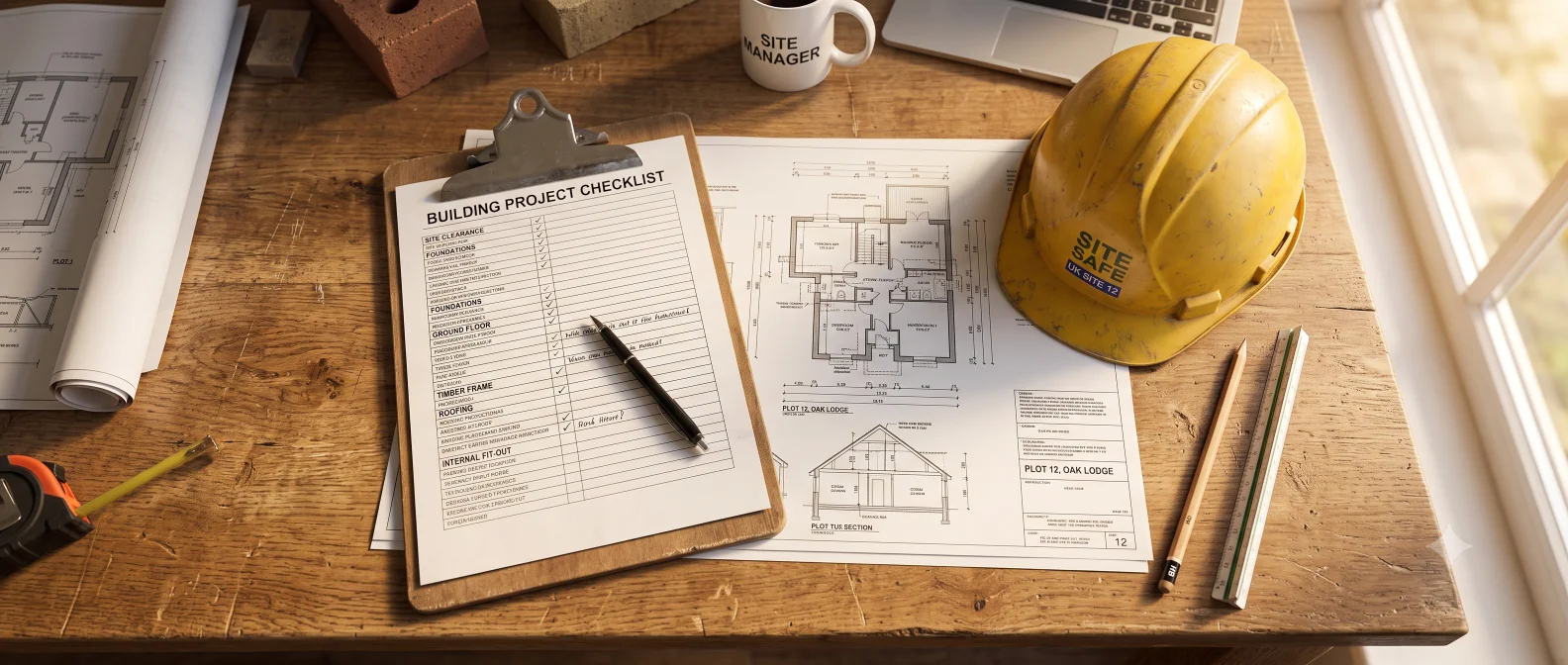 Self-build project checklist